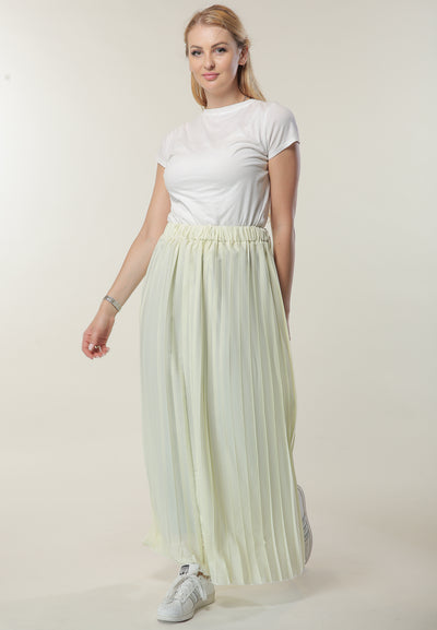 Shop Long Pleated Skirt (6701414219960)