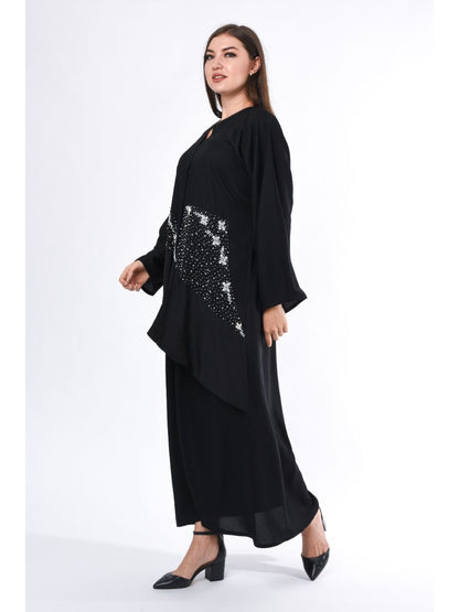 MOiSTREET Exotic Abaya with Hand Embroidery (6701407174840)