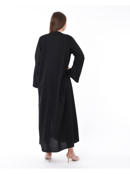 MOiSTREET Embellished Abaya with Hand Embroidery (6701408256184)