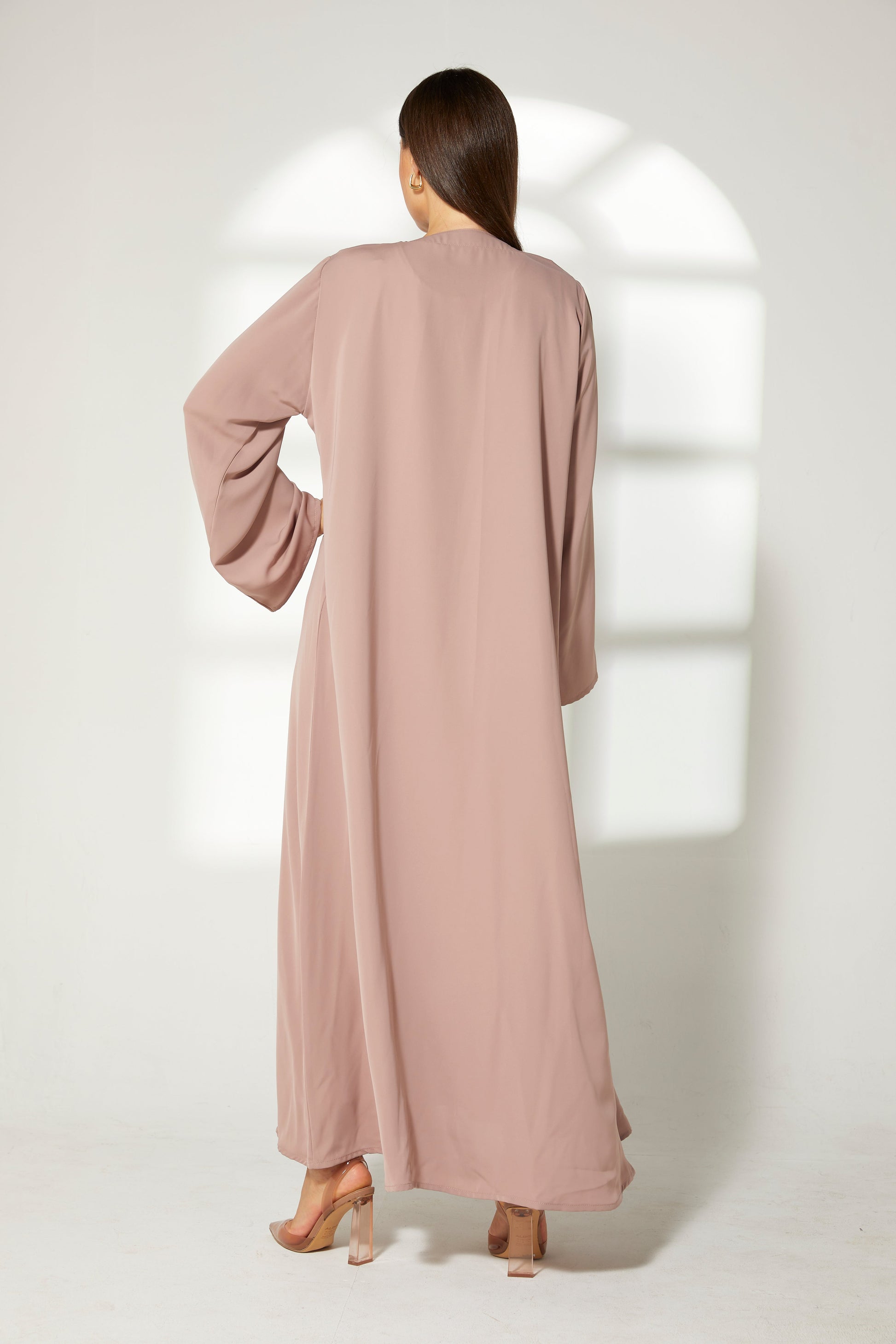 MOiSTREET Tan Korean Nida Abaya (7822659322083) (7899103101155)