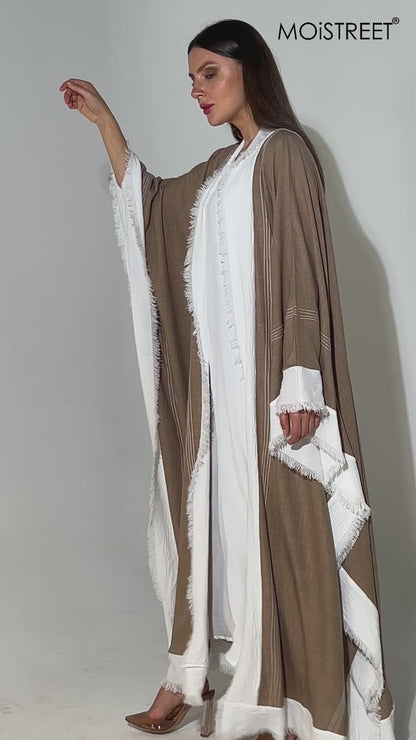 MOiSTREET Multicolor CEY Mélange Abaya