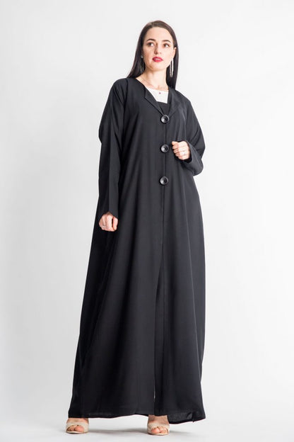 Formal Coat Buttons Abaya (6701402292408)